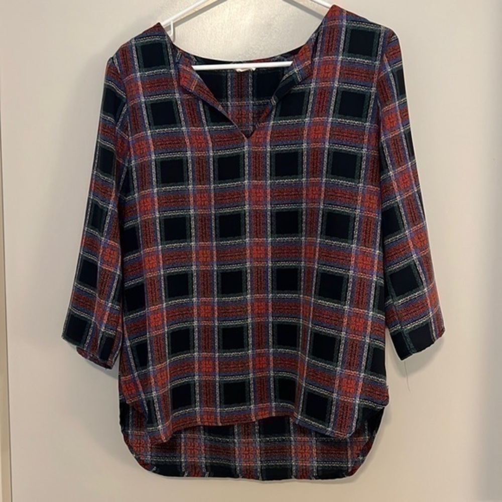 Womens 3/4 Sleeve Blouse
